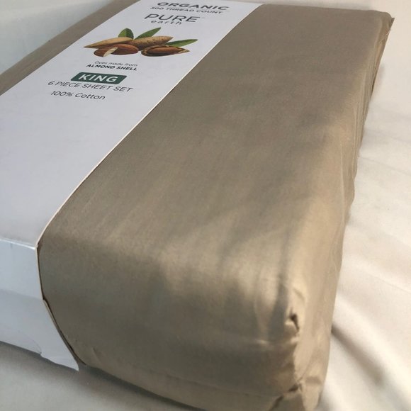 Other Pure Earth Organic 6pc Sheet Set King Poshmark